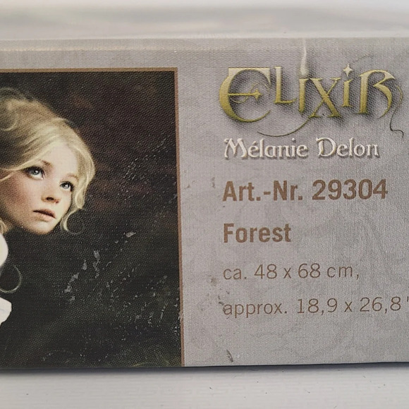 Rare HEYE Elixir Melanie Delon Forest 1000 piece Jigsaw Puzzle Fairy 2010 - Picture 5 of 5